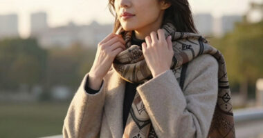 Michael Rider Proves Every Season Is Scarf Season With Celine’s Latest Campaign