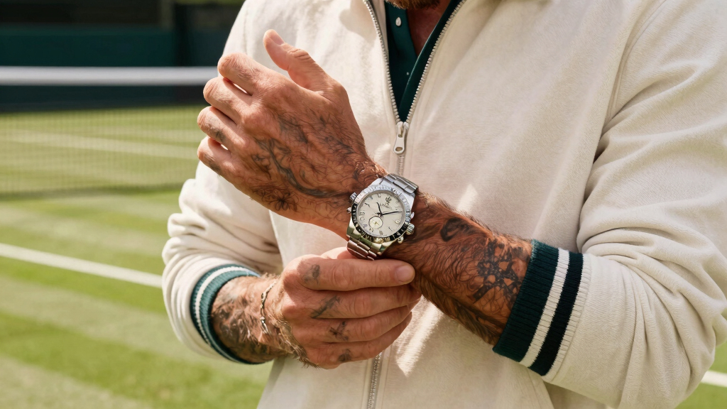 Romeo Beckham's Wimbledon Rolex Daytona Would Make David Very Proud
