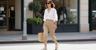 Daniela Avanzini Proves The Capri Pant Trend Is Alive And Well