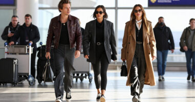 Harry Styles And Zoë Kravitz’s Elevated Airport Dressing Is So Good
