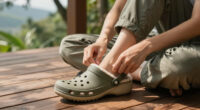 This Vibram Crocs Sneaker Secretly Flexes Patagonia-Level Fleece