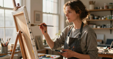 Painter Mia Middleton Presents An Eerie, Honest Look At The Trials Of Trying To Conceive
