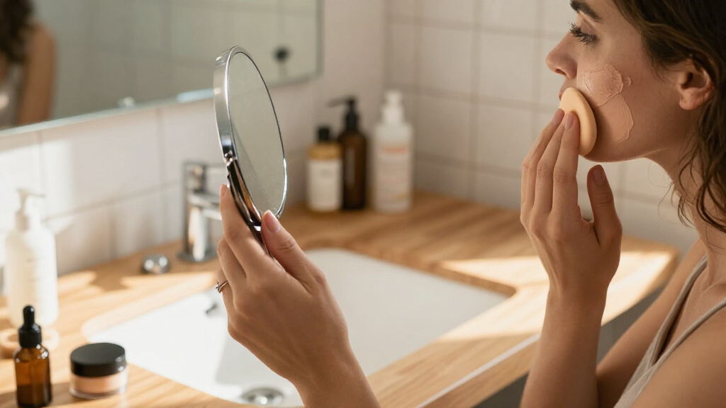 Here’s How To Apply Foundation With A Sponge, According To Pro Makeup Artists