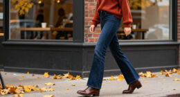 How To Style Flared Jeans This Autumn, Without Looking Dated