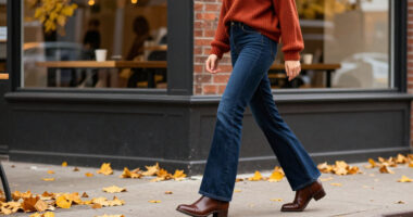 How To Style Flared Jeans This Autumn, Without Looking Dated