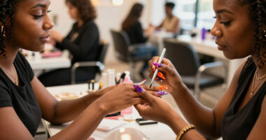In An Era Of Clean-Girl Beauty My Maximalist Nails Are A Tribute To Black Womanhood