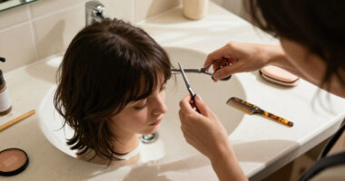 These Cool-Girl Bangs Never Go Out Of Style